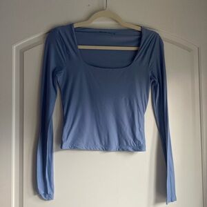 Abercrombie soft matte long sleeve t shirt